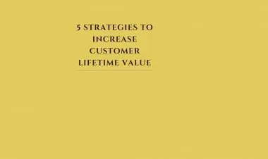 5 Strategies To Increse Costomer Lifetime Value