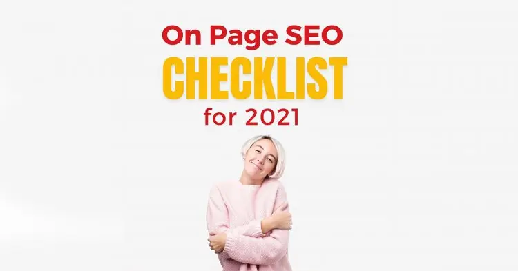 On Page Seo Checklist 2021
